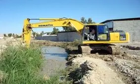 آبیاری یک میلیون نخل با لایروبی نهرهای شادگان آغاز شد