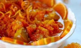 طرز تهیه خورش پرتقال