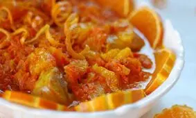 طرز تهیه خورش پرتقال