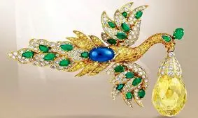 شگفتی الماس و سنگ‌های زرد در جواهرات