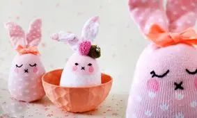 آموزش ساخت خرگوش های بامزه