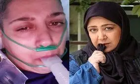 نوشته شهره لرستانی از روی تخت آی‌سی‌یو برای درگذشت علی سلیمانی/ عکس