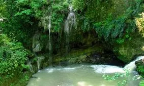 آبشار بسیار زیبای مران در تنکابن/ ویدئو