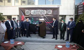 نشان هیئت مذهبی شهدای رسانه در مشهد رونمایی شد
