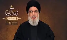 نصرالله: صلح با اسرائیل حرام است/  به صلح حدیبیه پیامبر ربط ندارد