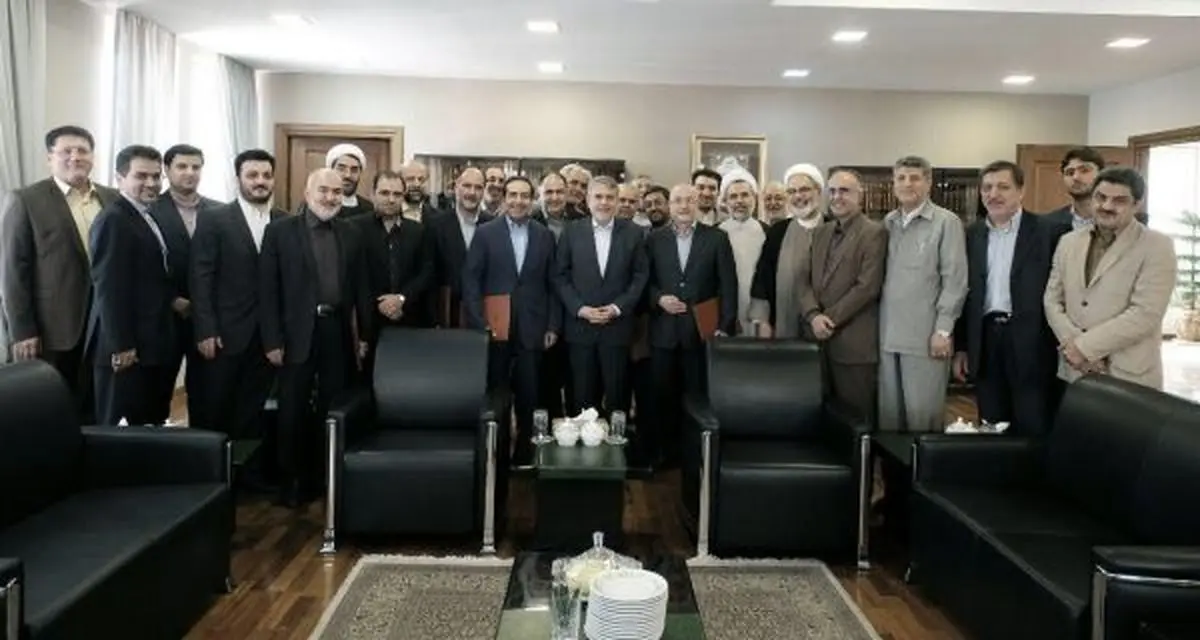 خداحافظي صالحي اميري از معاونان و مديران وزارت ارشاد