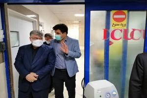 بازدید استاندار از بیمارستان شریعتی مشهد