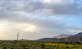 رگبار و رعد و برق مهمان آسمان مازندران