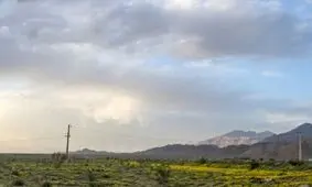 رگبار و رعد و برق مهمان آسمان مازندران