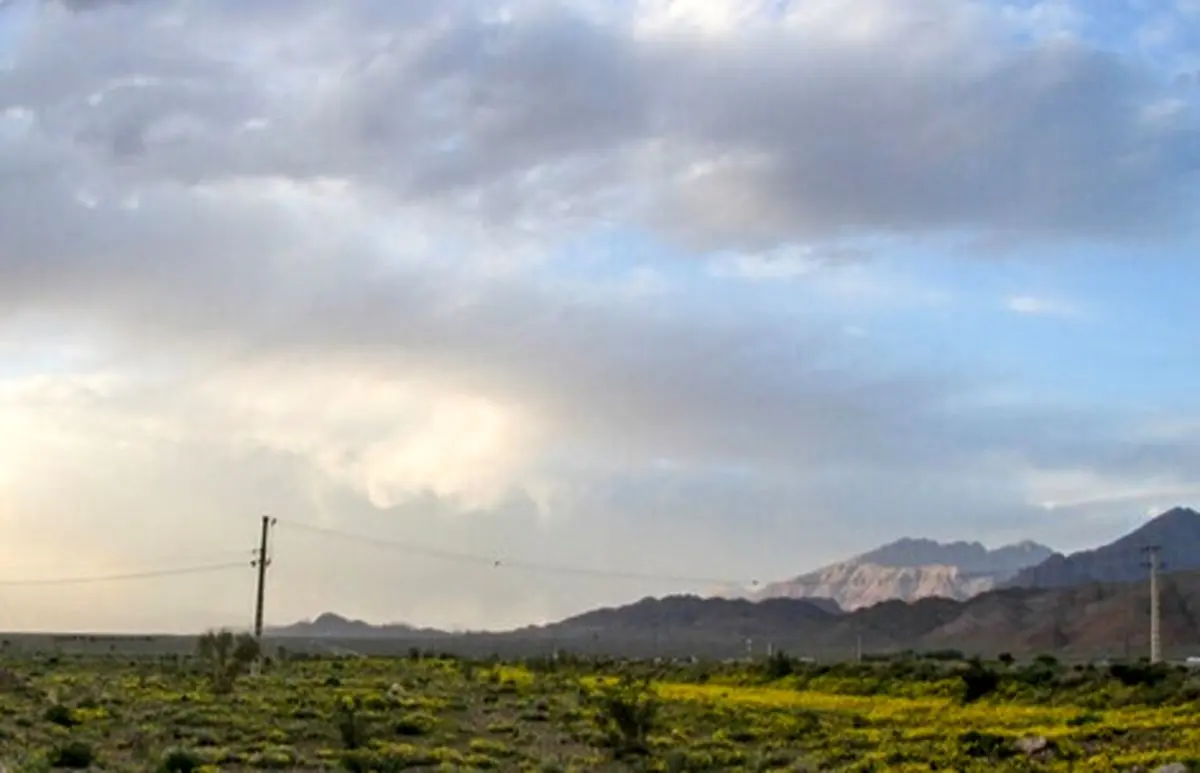 رگبار و رعد و برق مهمان آسمان مازندران