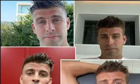 پیکه دلیل انتشار سلفی‌‌های عجیبش را توضیح داد