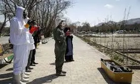 روز‌های نفس گیر آرامستان‌های مشهد/ به روایت تصاویر