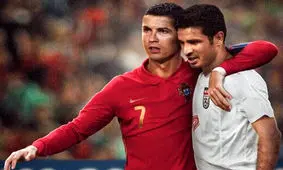 کریس رونالدو از علی دایی با لقب «شهریار» تشکر کرد/عکس