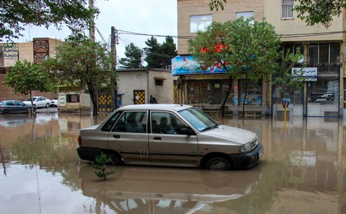 خسارت بارش شدید باران به ۸ منزل مسکونی در مازندران
