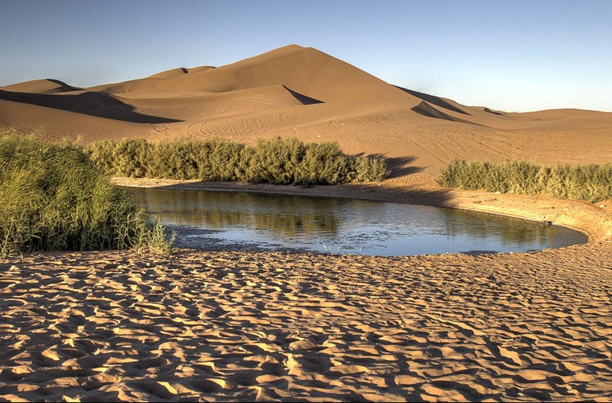 دریاچه ای در دل کویر