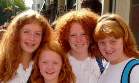 جشنواره مو قرمزها/ ویدئو