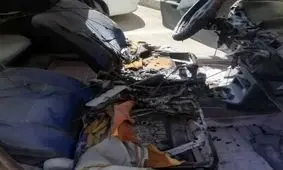 یک شیشه عطر، پراید را به آتش کشید