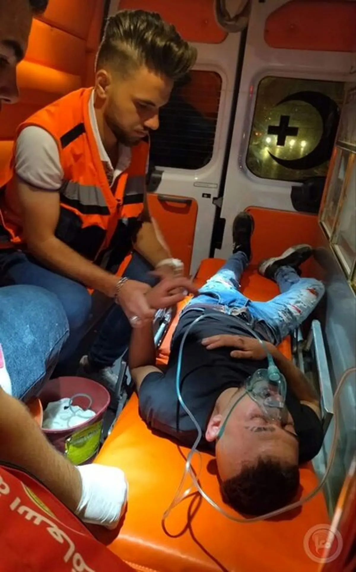 زحمی شدن ۱۰۰ نفر فلسطینی در تظاهرات حمایت از اسرا