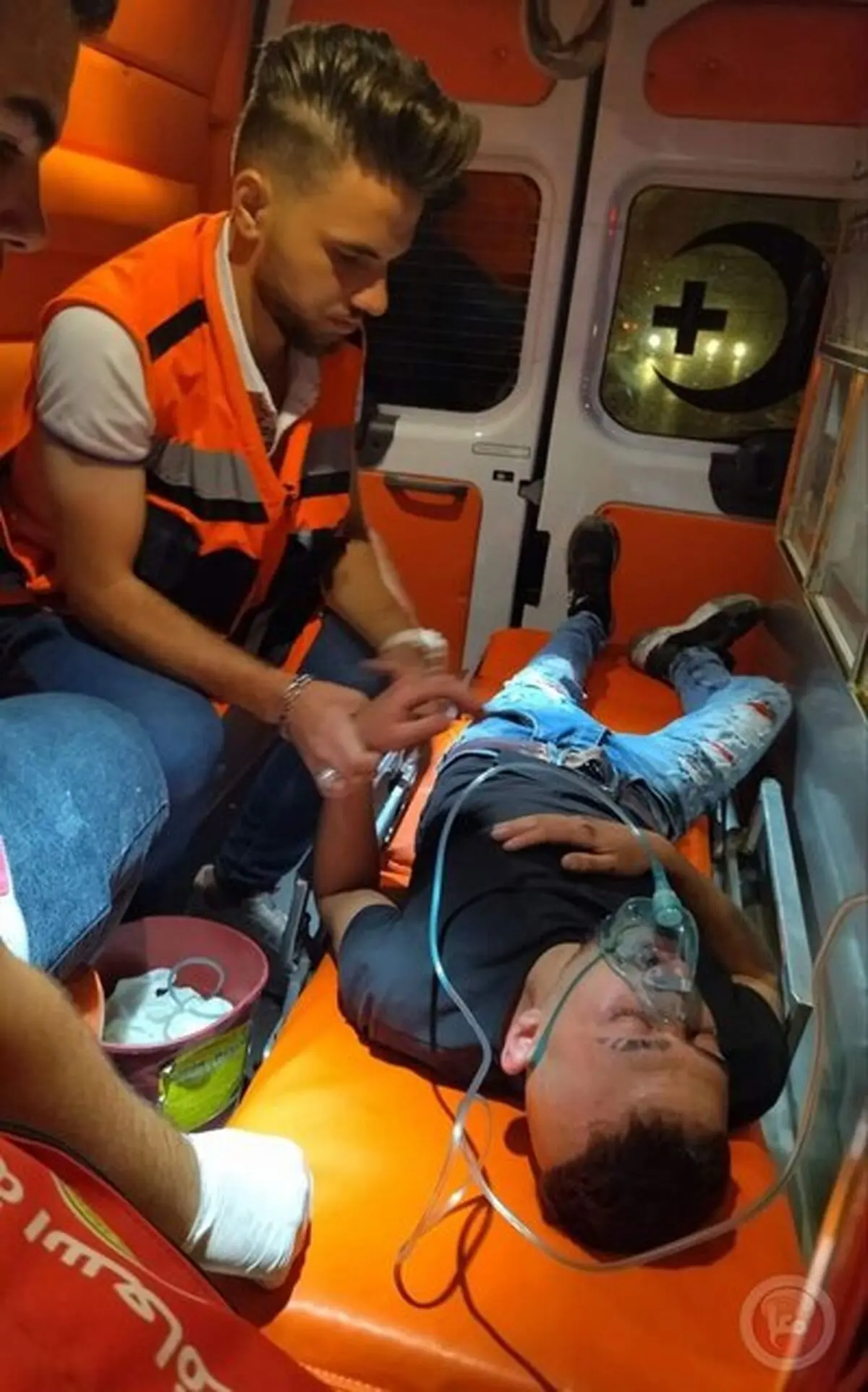 زحمی شدن ۱۰۰ نفر فلسطینی در تظاهرات حمایت از اسرا