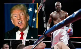 حضور میلیون دلاری ترامپ برای تفسیر یک مبارزه بوکس