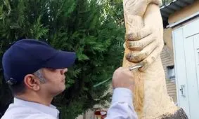 خلاقیت هنرمند سنندجی+ تصویر