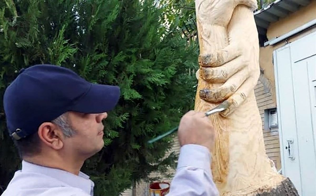خلاقیت هنرمند سنندجی+ تصویر