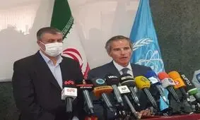 اسلامی: برای تعویض کارت‌های حافظه دوربین‌های نظارتی توافق شد/ گروسی: توافق کردیم ادامه مذاکرات را در وین انجام دهیم