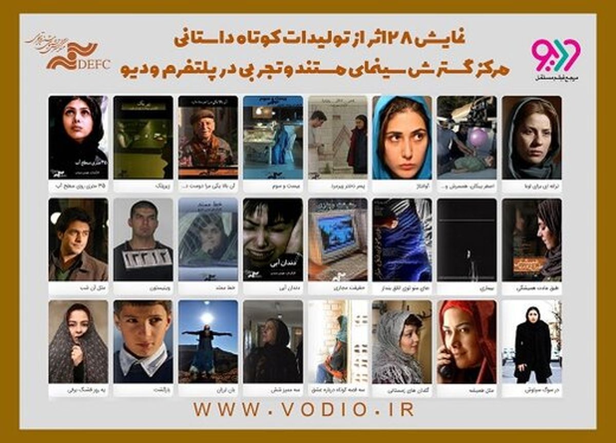 جزئیات زمان و مکان نمایش فیلمهایی کوتاه از هومن سیدی و آیدا پناهنده