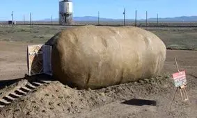 هتلی شگفت‌ انگیز به شکل سیب‌زمینی