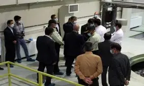 بازدید رییس سازمان انرژی اتمی از نیروگاه اتمی بوشهر و تاسیسات هسته‌ای اصفهان