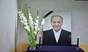 سیامک اطلسی در سکوت به خاک سپرده شد/ ویدئو