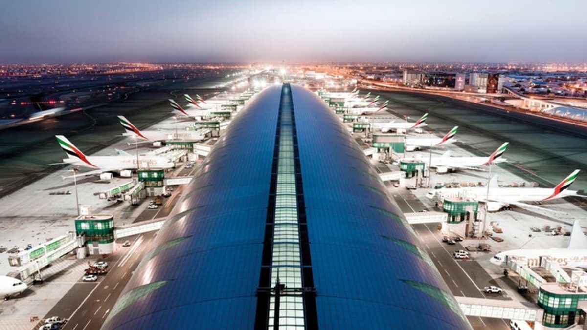 تصویر حیرت آور از مقایسه ‏۶۰ سال پیش فرودگاه دبی و کابل/ عکس