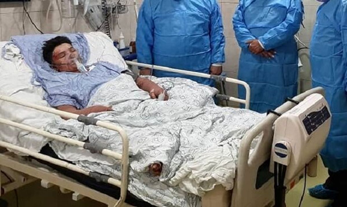 استقبال از پیکر علی لندی در زادگاهش شهرستان ایذه/ ویدئو