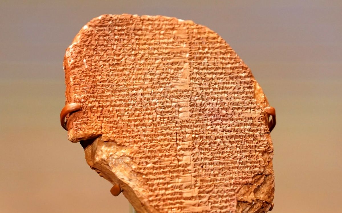 آمریکا لوح باستانی ۳۵۰۰ ساله گیلگمش را به عراق پس می‌دهد