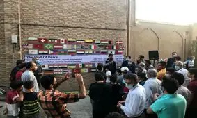 دیوار صلح جهانی در اردکان بنا نهاده شد