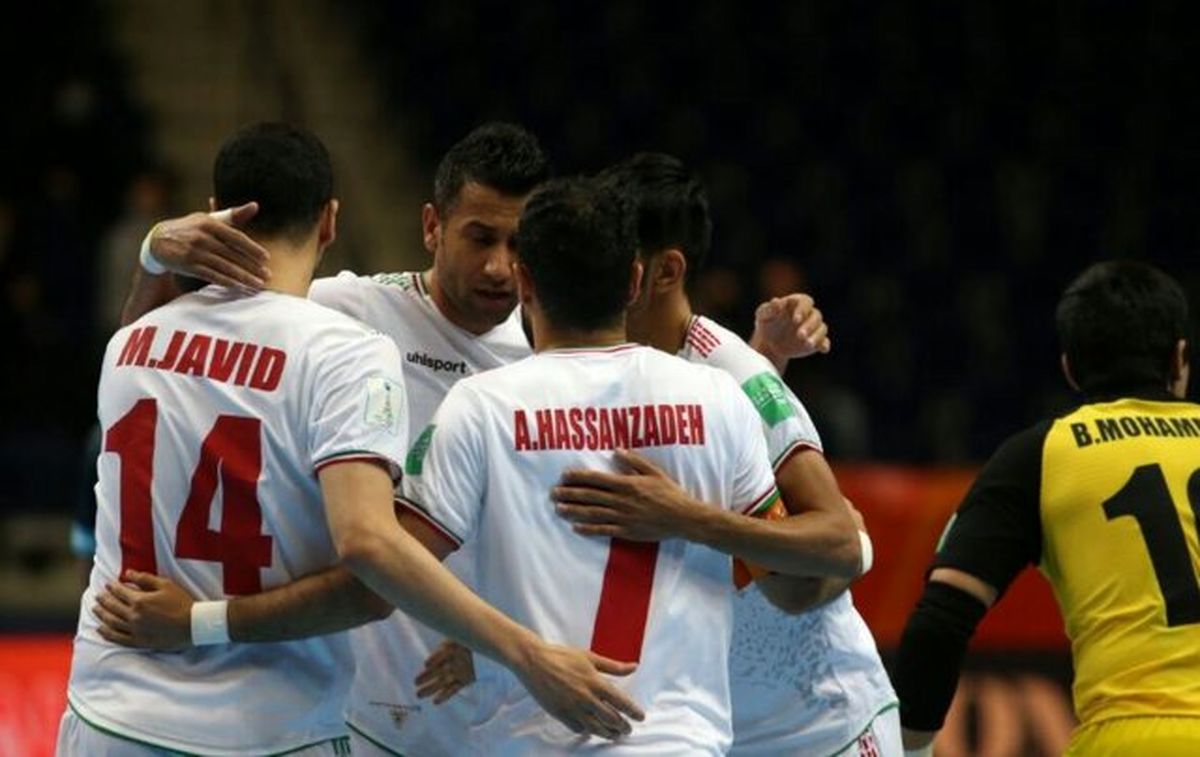 ایران، ضعیف‌ ترین خط دفاع بین ۸ تیم یک چهارم نهایی جام جهانی فوتسال