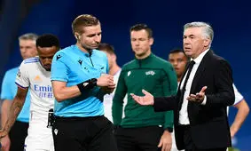 آنچلوتی: نگران نیستم چون با بدشانسی شکست خوردیم/ داور چهارم به من بی احترامی کرد