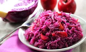 راز خوشمزگی ترشی کلم قرمز رستوران ها