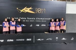 بانوان تنیس روی میز ایران به مقام نهمی آسیا رسیدند