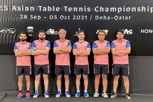 نتیجه تاریخی تیم ملی تنیس روی میز در قهرمانی آسیا/ ایران پنجم شد