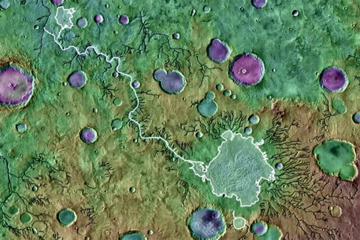 نقش سیل‌های عظیم در شکل گرفتن سطح مریخ