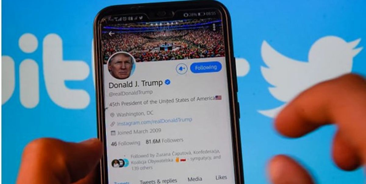 ترامپ: حساب توئیترم را برگردانید