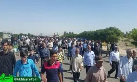 استقبال از شهدای گمنام در شهرستان مشگین‌شهر اردبیل