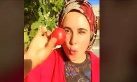 دختر روستایی محبوب شبکه‌های اجتماعی/ ویدئو