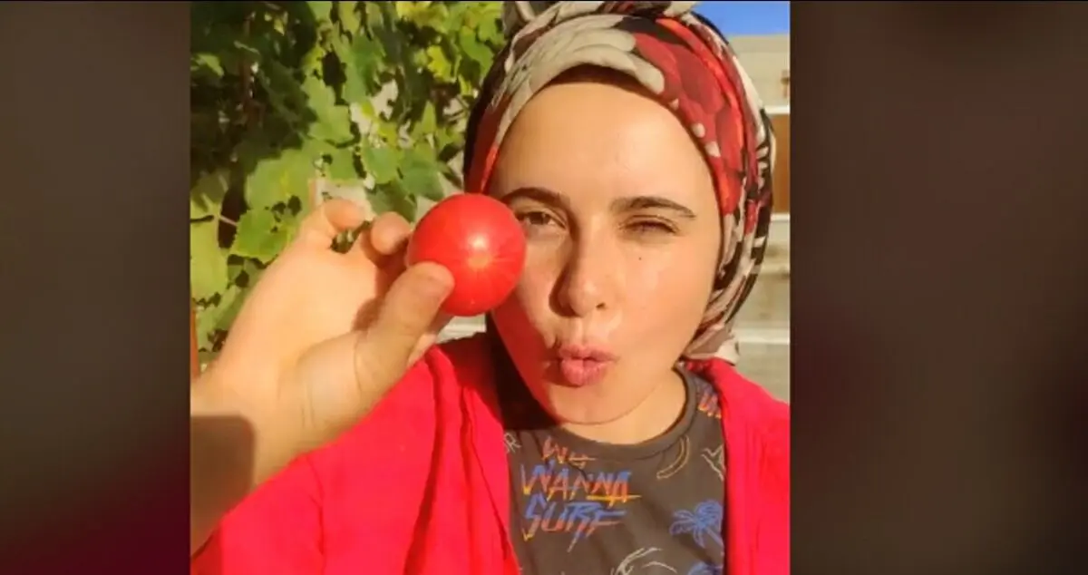 دختر روستایی محبوب شبکه‌های اجتماعی/ ویدئو