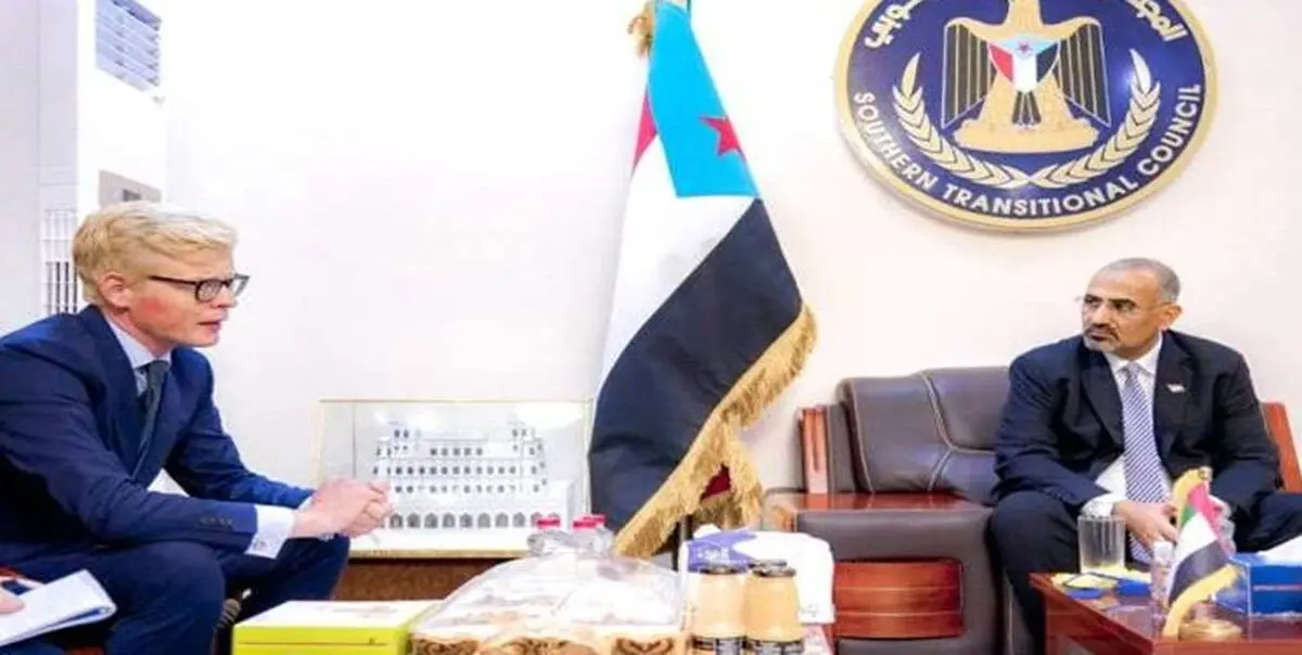 دیدار فرستاده سازمان ملل با رئیس شورای انتقالی/ تقویت گمانه‌زنی‌ها درباره برکناری «هادی»
