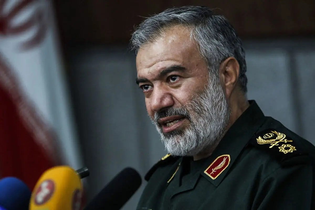 سردار فدوی: در مرزهای شمال غرب کشور تنشی در کار نیست