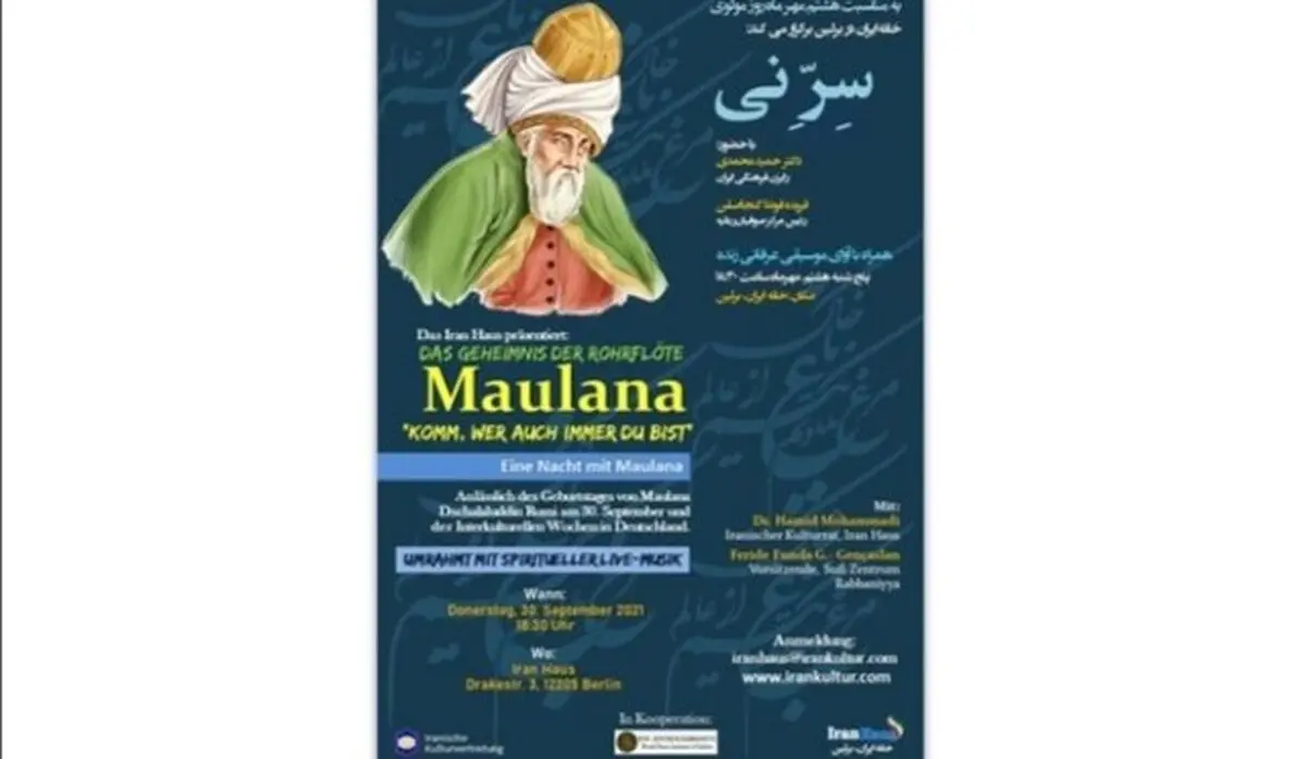 چرا مولانا به فارسی شعر گفت؟