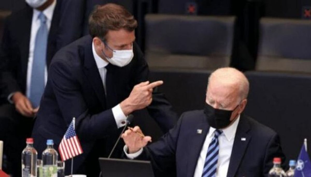 پاریس با سرزنش کردن آمریکا، زمان مذاکرات بایدن و ماکرون را اعلام کرد