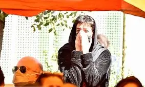 عکس های مراسم خاکسپاری عزت الله مهرآوران